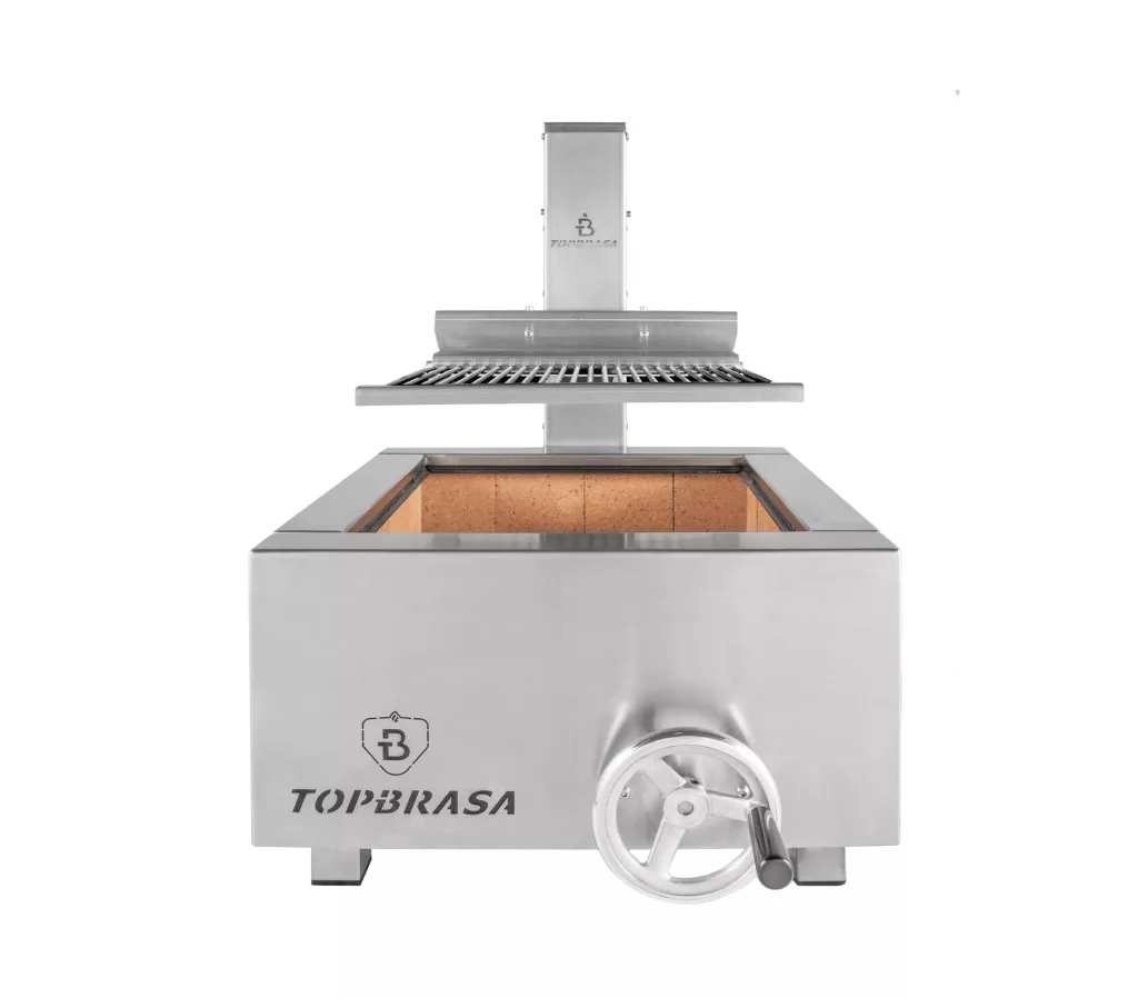 Barbacoa Elevable Profesional BQ50 Sobremesa Acero Inoxidable