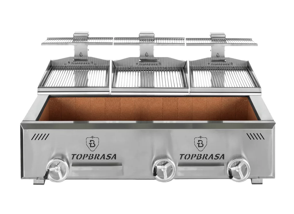 Parrilla vasca profesional PV160-3 sobremesa acero inoxidable