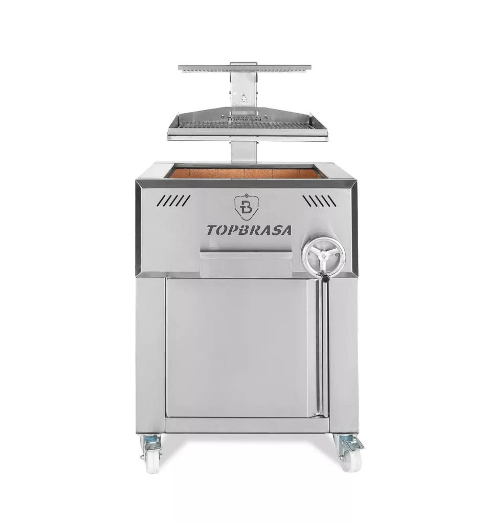 Parrilla Vasca Profesional PV70C- 1 brazo Cajón y ruedas
