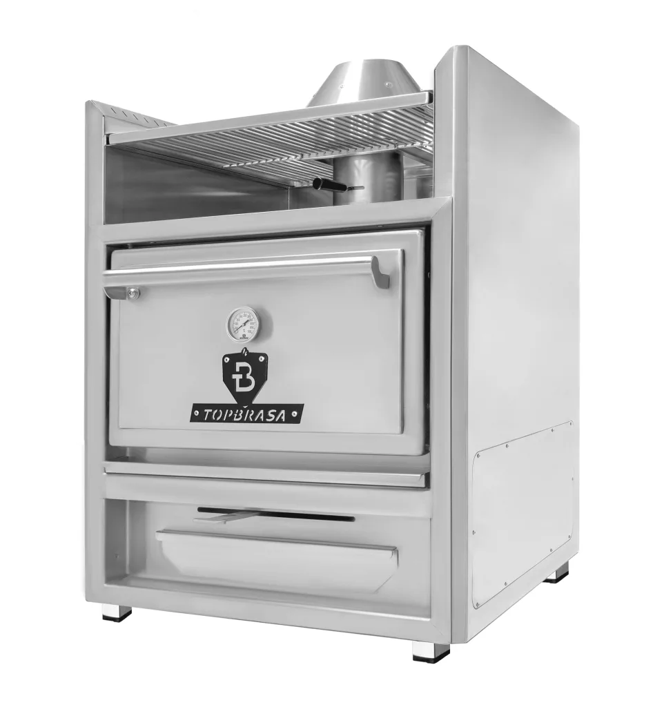 TopBrasa Horno Brasa Prodesional B75 Sobremesa Inox